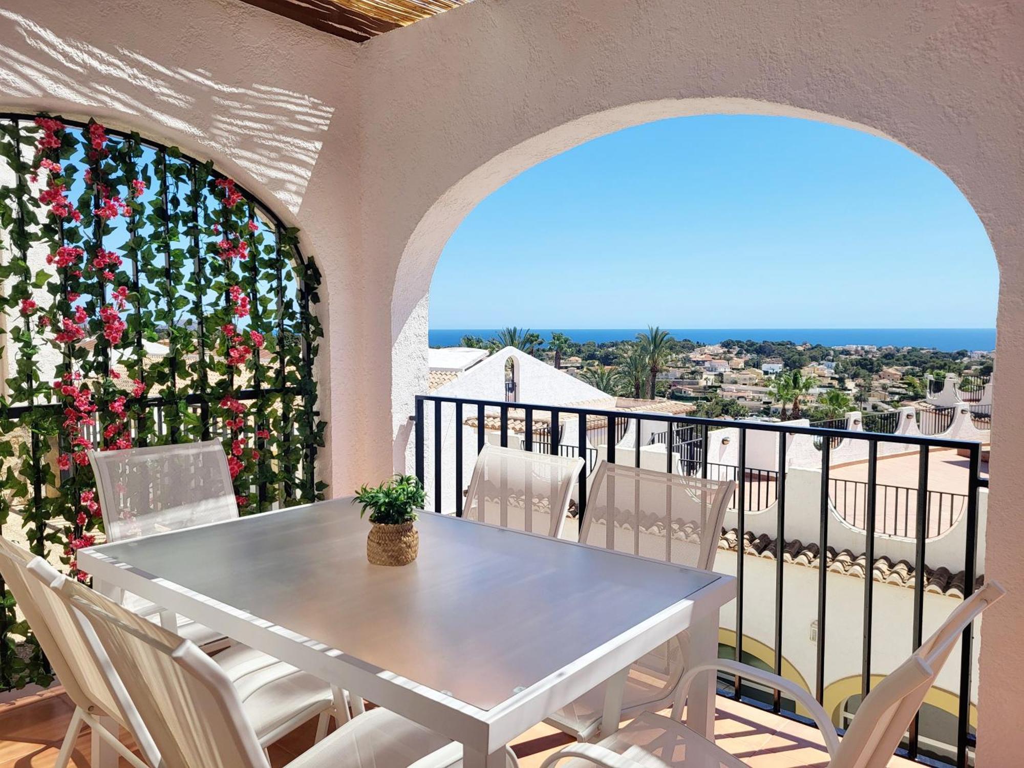 Casa Sunrise - Costa Blanca House With Rooftop, Swimming Pools And Panoramic Sea And Calpe Views 외부 사진
