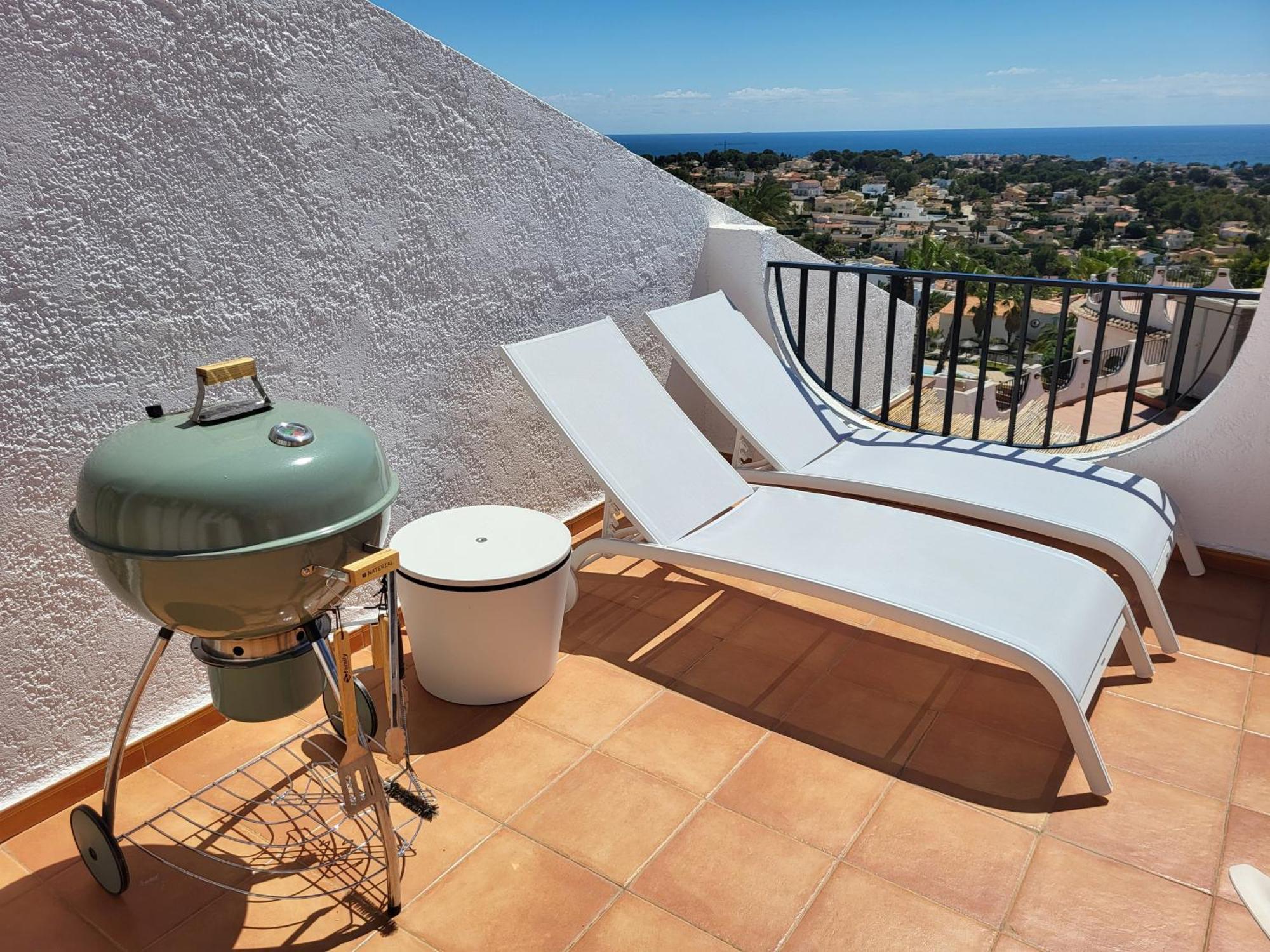 Casa Sunrise - Costa Blanca House With Rooftop, Swimming Pools And Panoramic Sea And Calpe Views 외부 사진
